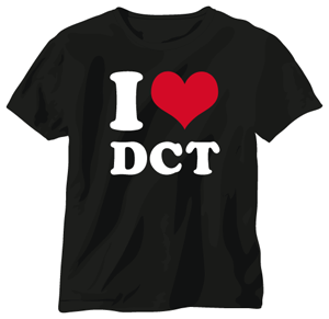 Shirt "I love dct"